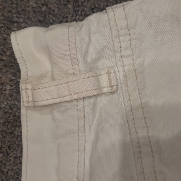 White jean skirt size 6 - Picture 2 of 5